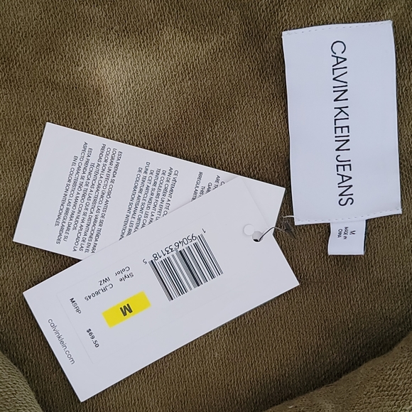 Calvin Klein Jeans Tie Dye Monogram Logo Sweatshirt - Picture 4 of 6